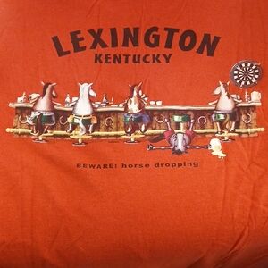 Lexington Kentucky Graphic Tee - Orange